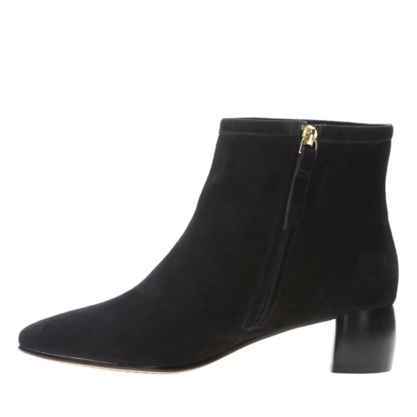 Clarks Womens Grace Bella Ankle Boots Black | UK-7651423